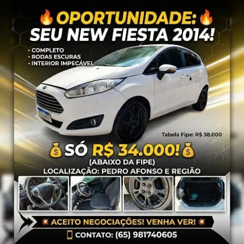 Ford Fiesta SE 1.6 8V Flex 5P 2014