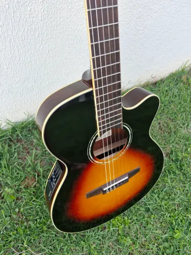 Violão flat nylon ibanez AEG6TN 