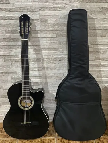 Violão Eletroacústico Giannini Start SF-14 CEQ + Acessórios / Semi-Novo