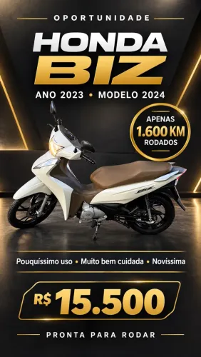 MOTO BIZ 125 FLEX SEMI-NOVA
