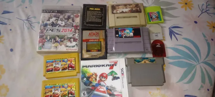 Lote jogos Nintendo games retro