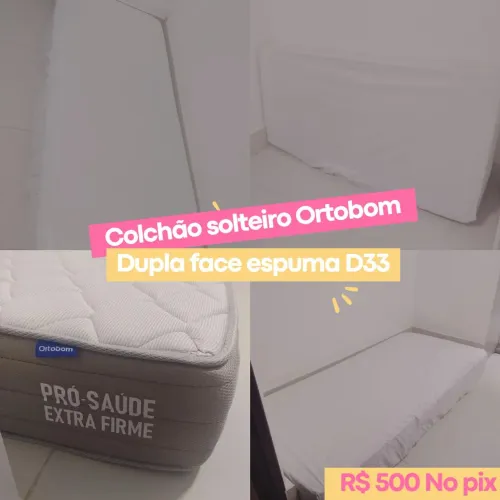 Colchão ortobom solteiro