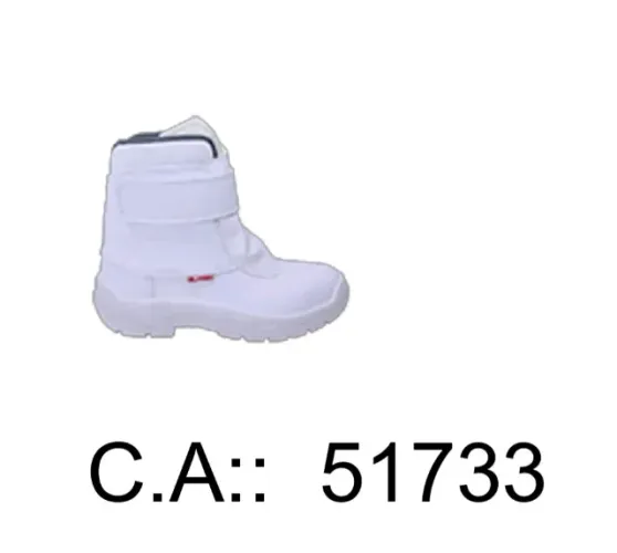 Bota de segurança frigorífico Bidensidade Frost com velcro forrada