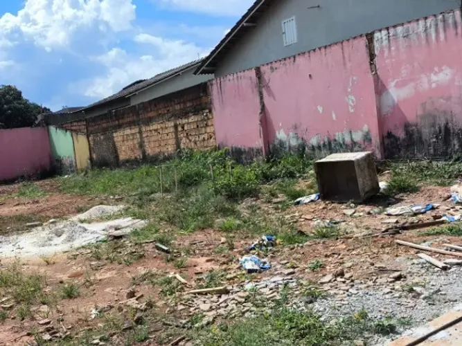lote vazio! mansões village aguas lindas de Goiás! 450 metros perto igreja são maximiliano
