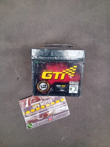 Bateria Gti Grx-6bs Cg 160/ 150/ 125 Fan/bros 125 Biz 125 Es e shineray