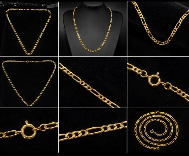 Cordão de ouro 18k. 60cm