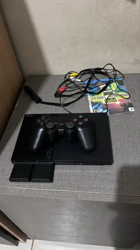 PS2 Slim com controle - Não funciona