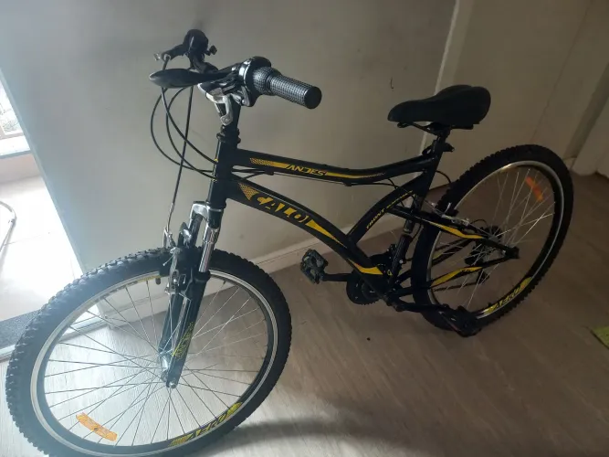 Bicicleta Aro 26" Caloi Andes Freio V-Brake 21 Marchas