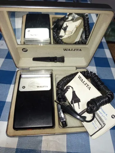 Barbeador elétrico vintage, Walita. Décadas de 70 e 80