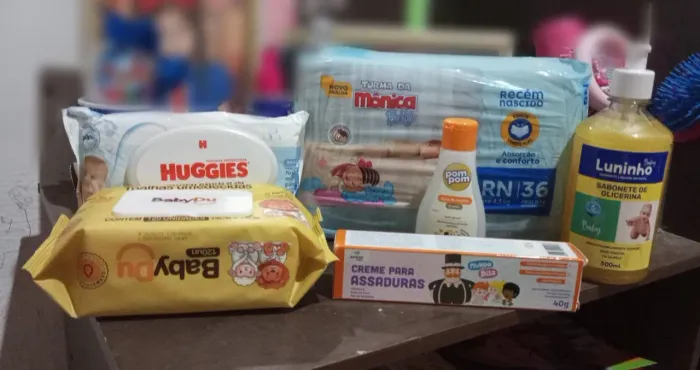 Vendo kit higiene de bebê novos