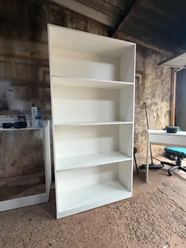 SUPER OFERTA IMPERDÍVEL ESTANTE CM PRATELEIRAS MDF NOVO ENTREGA GRÁTIS
