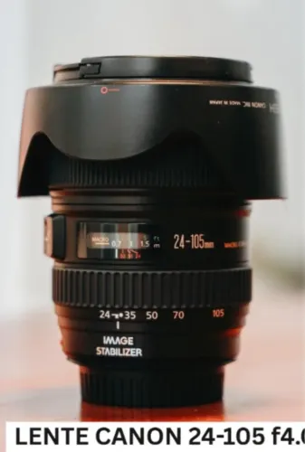 VENDO LENTE CANON 24 105mm f4