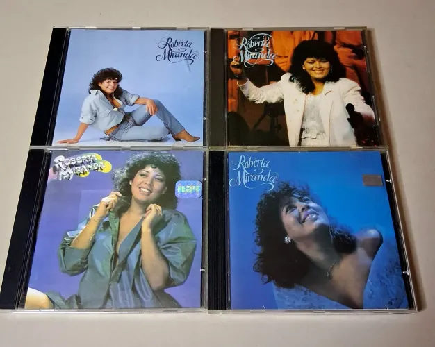 CD Roberta Miranda Vol 1 3 4 e Sucessos Original