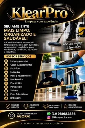 Limpeza pós-obras