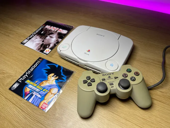 PlayStation 1 Completo com Jogos e Garantia