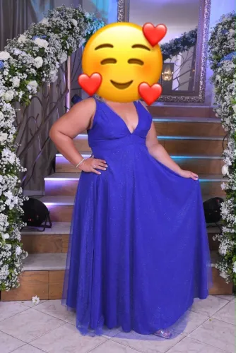Vestido formatura plus size