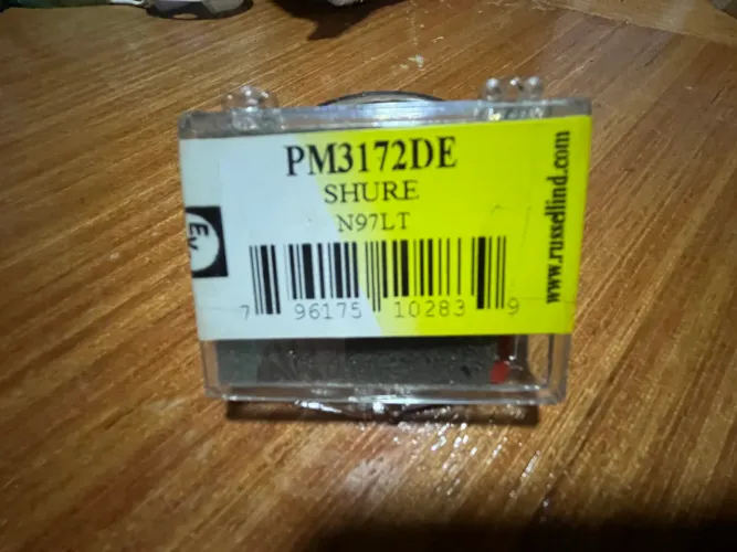 Shure 97 LT Agulha de substituição elíptica Shure N 97 Lt M97