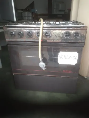 FOGAO DAKO A GAS 6 BOCAS COM REGISTRO ( USADO ).