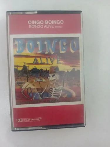 Fita k7 Oingo Boigo ALIVE - 1989