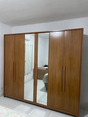 Guarda roupa casal 6 portas 6 gavetas