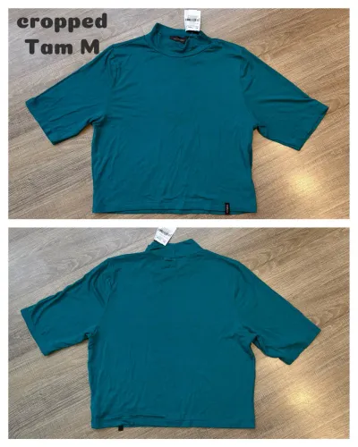 Blusa cropped nova