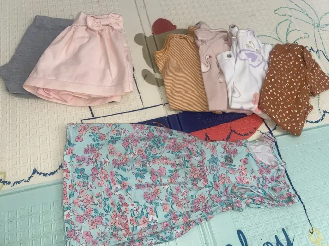 Lote Roupa menina 1,87 cada peça