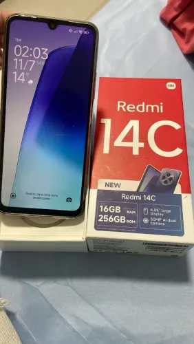 Xiaomi Redmi 14C - 256GB | Excelente estado - R$ 1.200