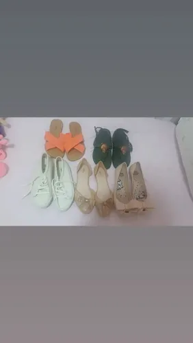 Lotes melissas e 2 rasteirinha 