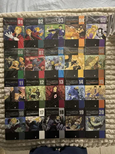 Fullmetal alchemist mangá 1 ao 27 completo 