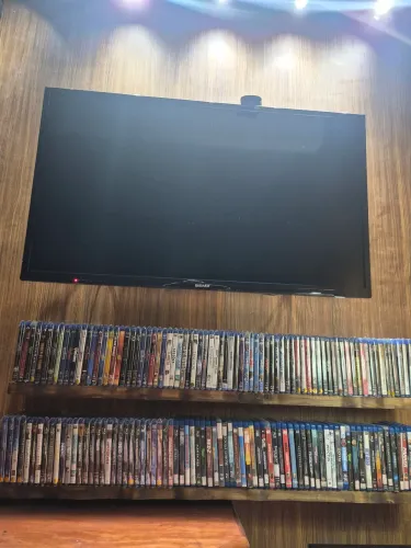 COLEÇÃO DE BLU-RAY + APARELHO BLURAY