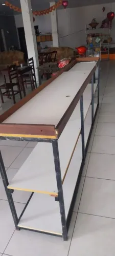 Bancada para comércio 