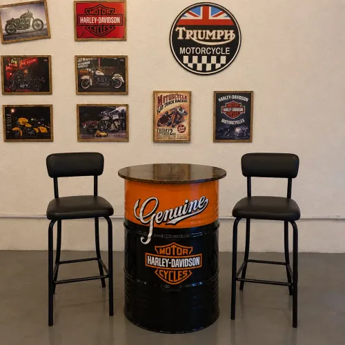 Conjunto bistrô + 2 banquetas