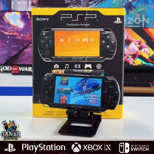 Psp Série 2000 Desbloqueado Na Caixa Completo Com Garantia de Loja