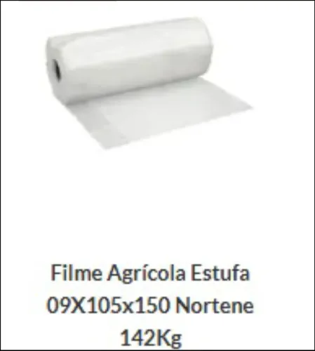 Filme agricola estufa 09x105x150 Nortene