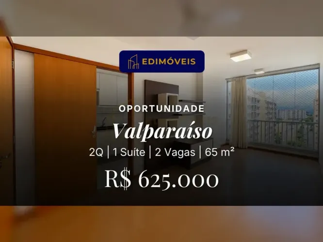 Apartamento 2 quartos no Valparaíso, conforto e lazer para sua família