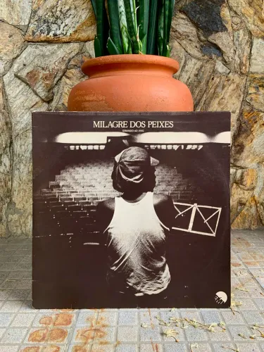 LP Milton Nascimento - Milagre dos Peixes - Ao Vivo (Duplo)