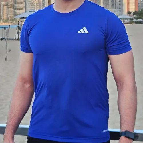 Camisa Adidas Own the Run azul original 