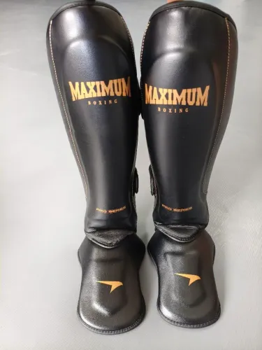 Caneleira Pro Máximum G e GG, Muay Thai e kickboxing