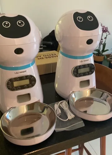 Alimentador Comedouro Automático Programável Pet Cães Gatos