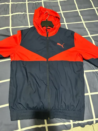 Jaqueta corta vento Puma relíquia (Tamanho M)