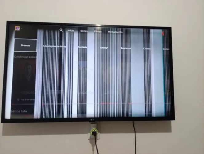 Televisão, sucata