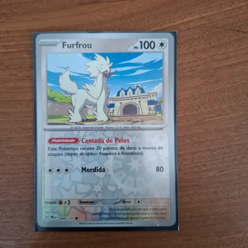 Carta Pokemon Furfrou