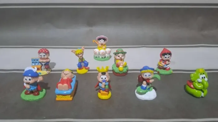 Turma da Mônica Miniaturas "Contos de Fadas 2002 e 2003 !! R$230 pra levar!