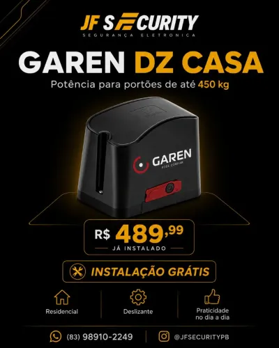 Motor Garen Dz Casa + Instalação