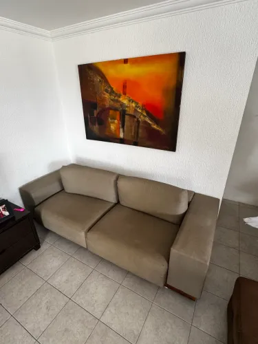 Sofá cama retrátil 4 lugares 