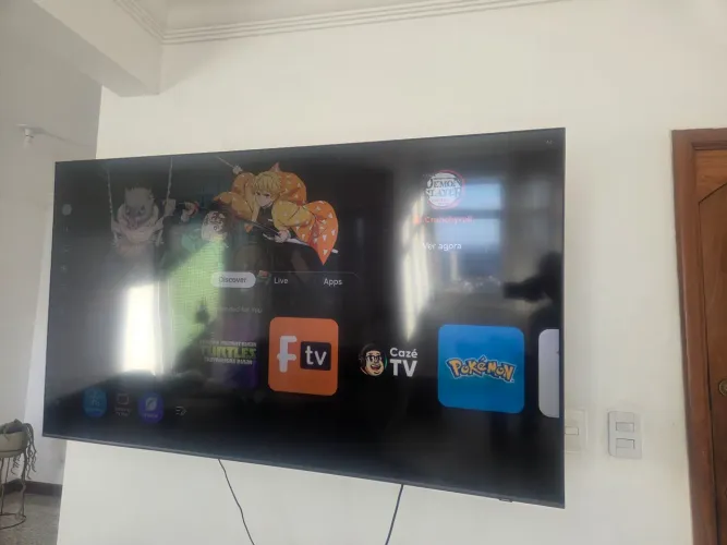 Smart TV Samsung QLED 65" QN65Q60D 4K ? Semi-nova, Perfeito Estado