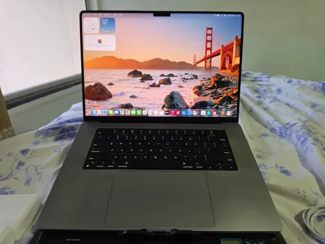 MacBook Pro 2021 16 Pol com M1 Pro 16gb RAM 512gb SSD com NF<br>