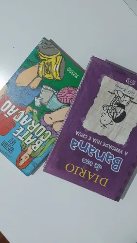 Combo 2x infanto-juvenil: "Diário de um banana" e "Bate Coração"