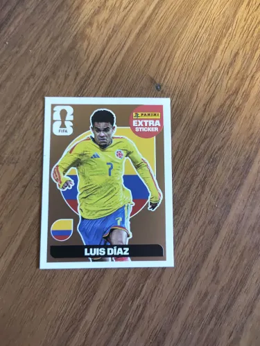 Luis Diaz legend bronze 2026- extra sticker