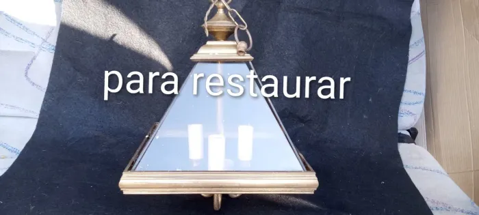 Lustre antigo pra restaurar